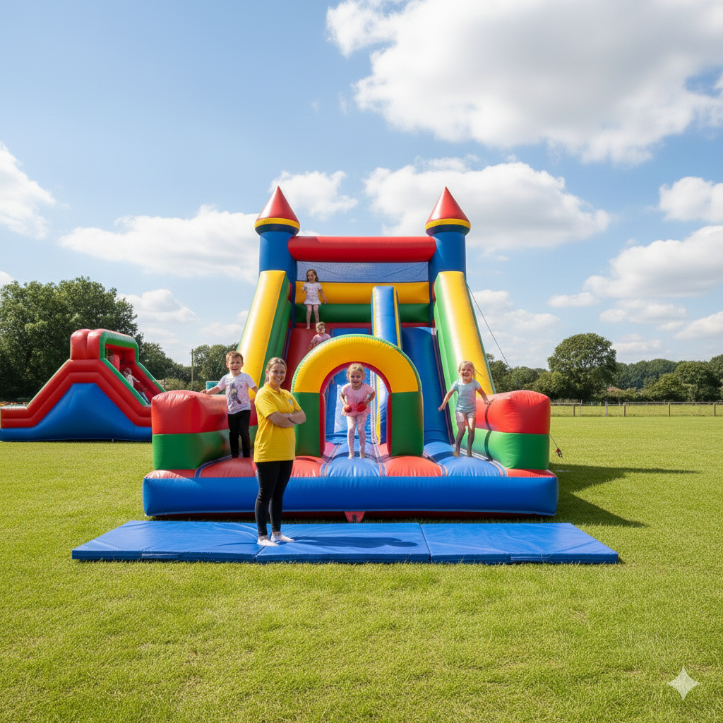 Hüpfburg Sicherheit