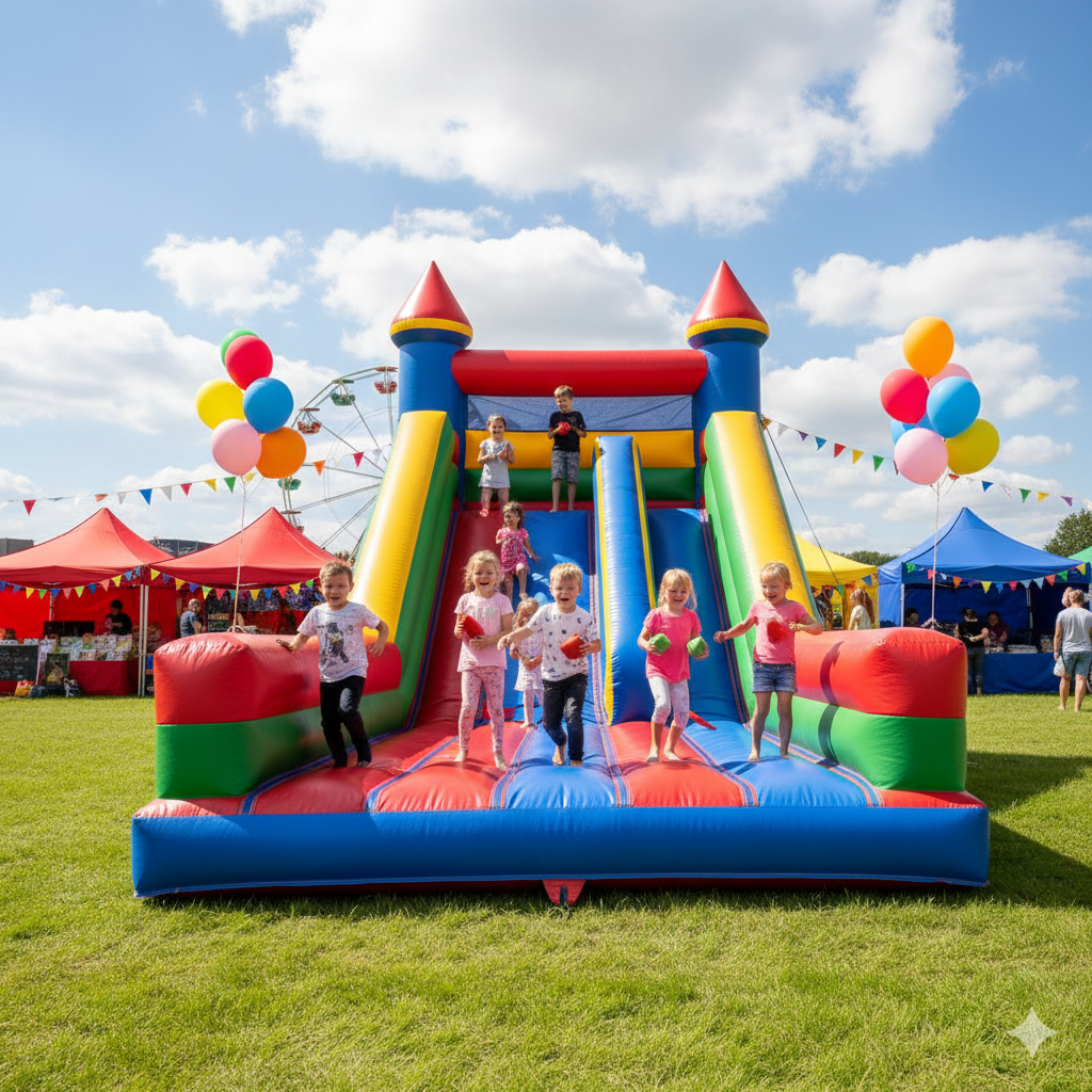 Kinder Hüpfburg Spiele